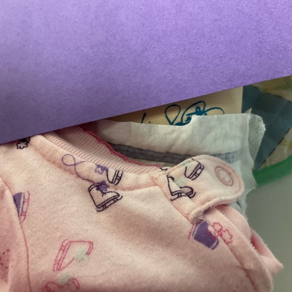 Cabbage Patch Kids Girl Babyland Exclusive 2008 Blue Eyes Brown Tuft 17 in - Picture 7 of 8